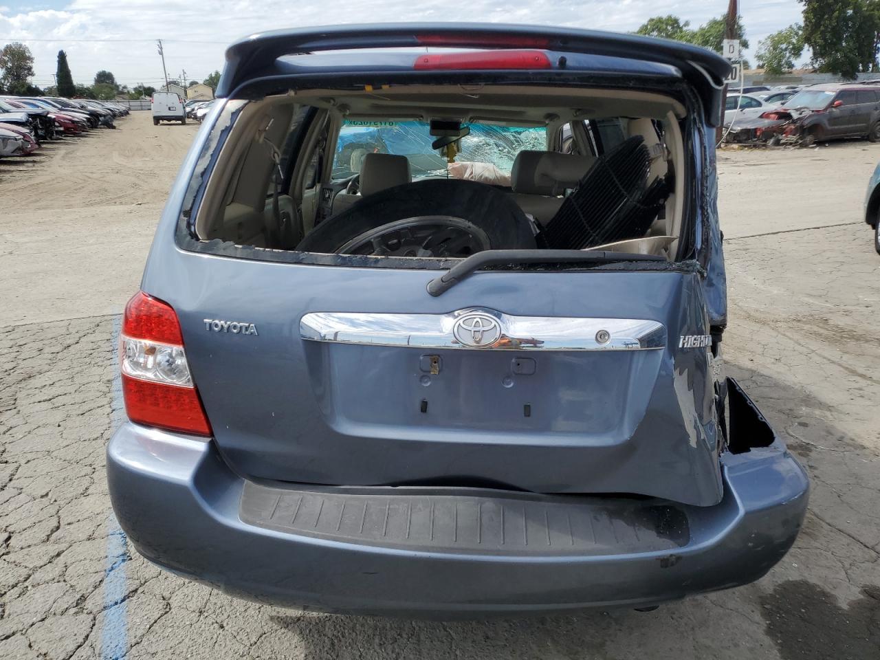 2006 Toyota Highlander Hybrid VIN: JTEDW21A260010522 Lot: 81791625