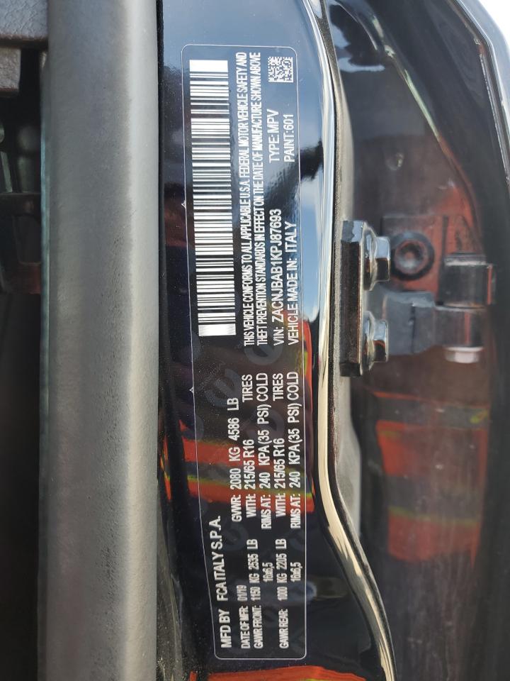 2022 Jeep Renegade Sport VIN: ZACNJBAB1KPJ87693 Lot: 84385985