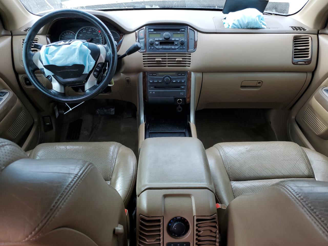 2003 Honda Pilot Exl VIN: 2HKYF186X3H527390 Lot: 81706115