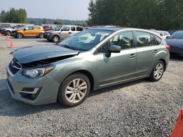  SUBARU IMPREZA 2016 Зеленый