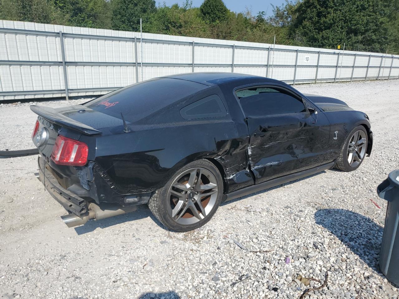 2010 Ford Mustang Shelby Gt500 black  gas 1ZVBP8JS7A5162194 photo #4