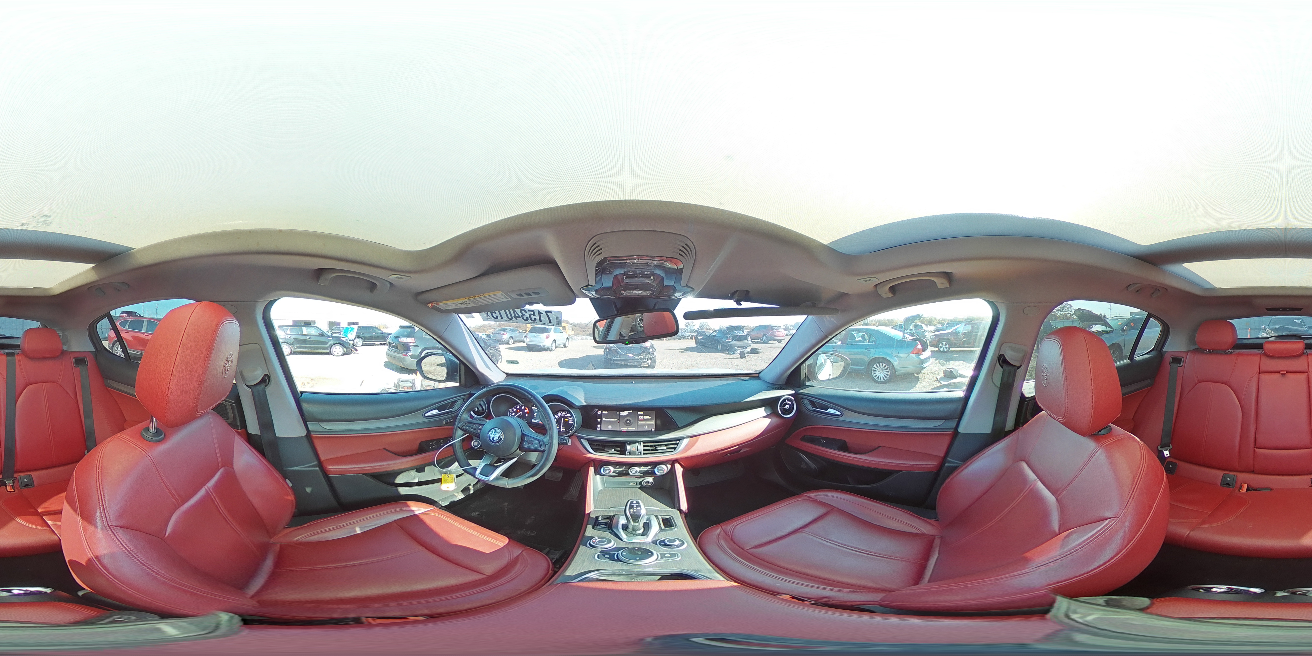 2020 Alfa Romeo Stelvio Ti VIN: ZASPAKBN7L7C98582 Lot: 71534015