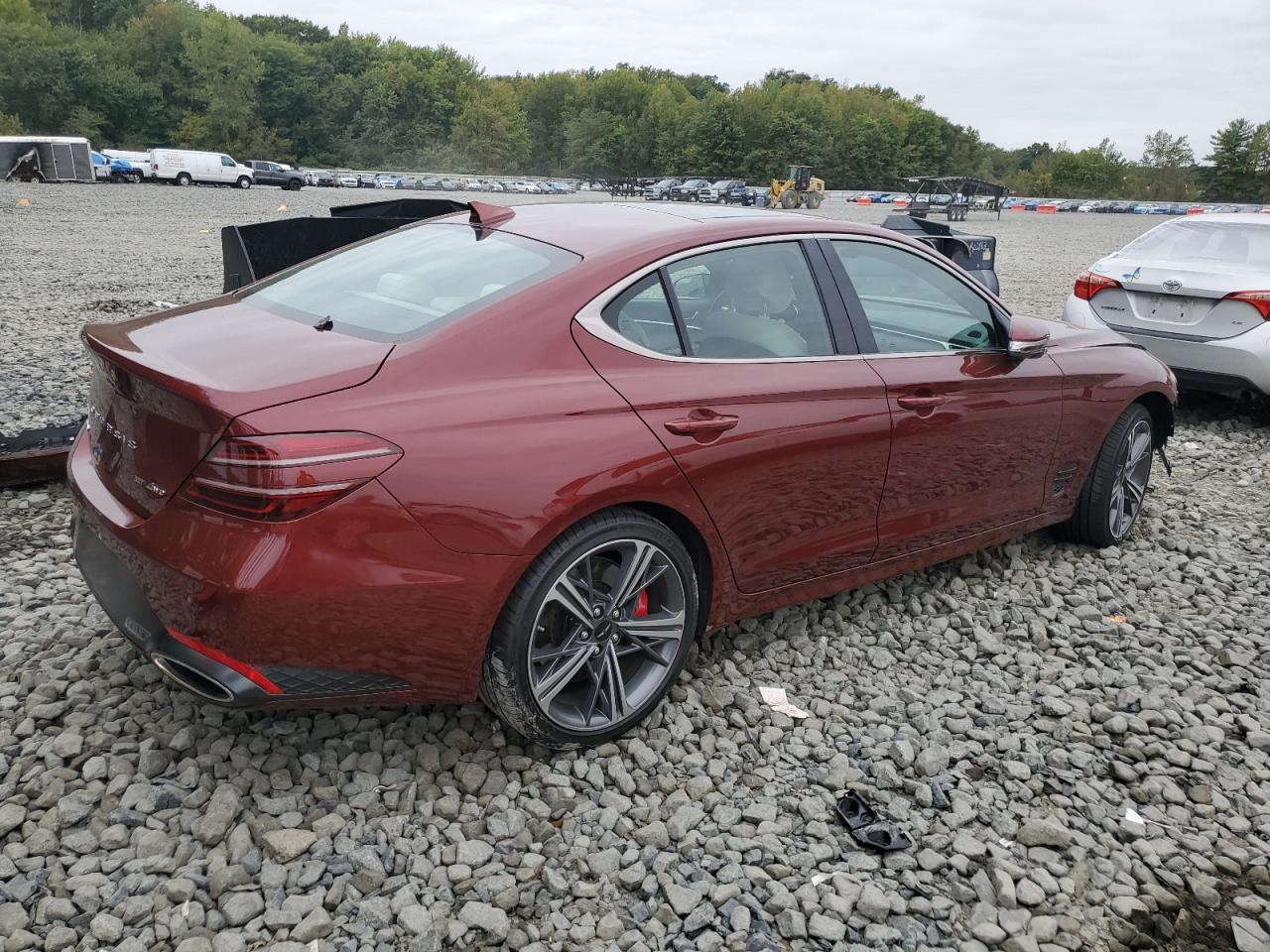 2025 Genesis G70 Sport Advanced VIN: KMTG54SE6SU146836 Lot: 81553125