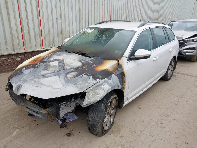 2018 SKODA OCTAVIA 1.6 TDI SE TECHNOLOGY 5DR for sale at Copart PETERLEE