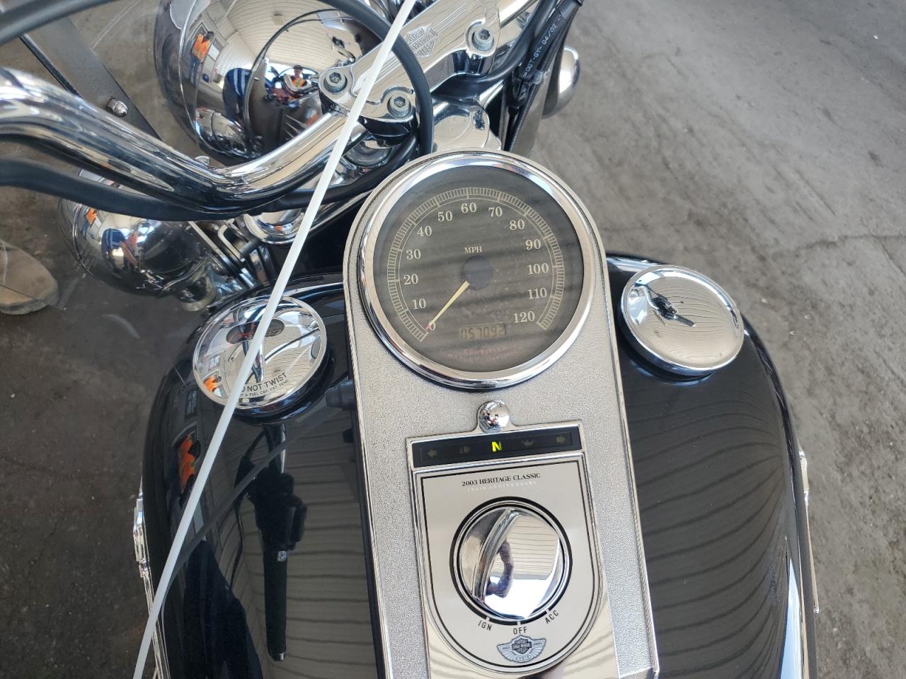 2003 Harley-Davidson Flstc VIN: 1HD1BJY123Y026671 Lot: 81786225