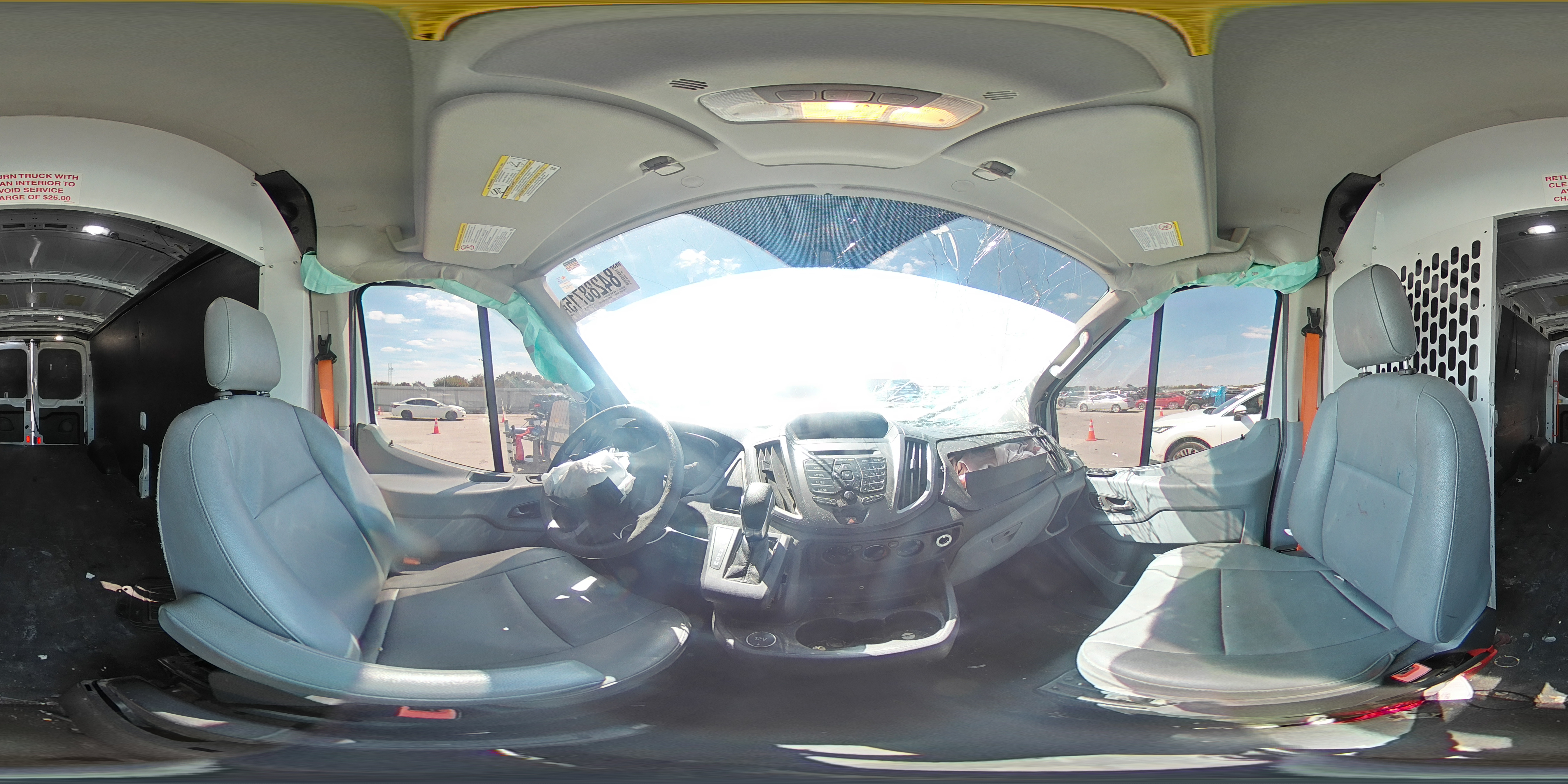 2019 Ford Transit T-150 VIN: 1FTYE2CM0KKB49370 Lot: 84288715