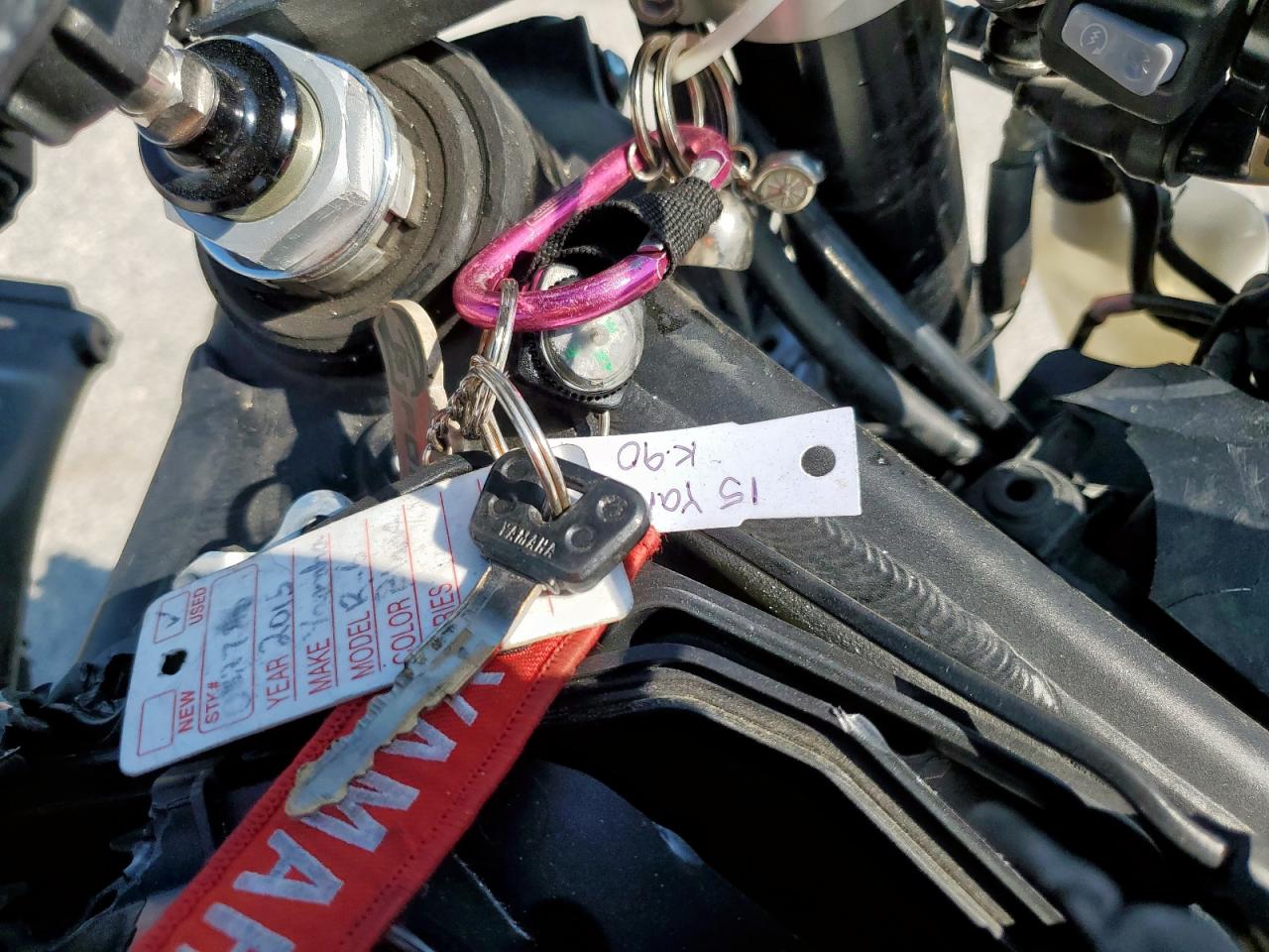 2015 Yamaha Yzfr6 VIN: JYARJ16E8FA032786 Lot: 80279045