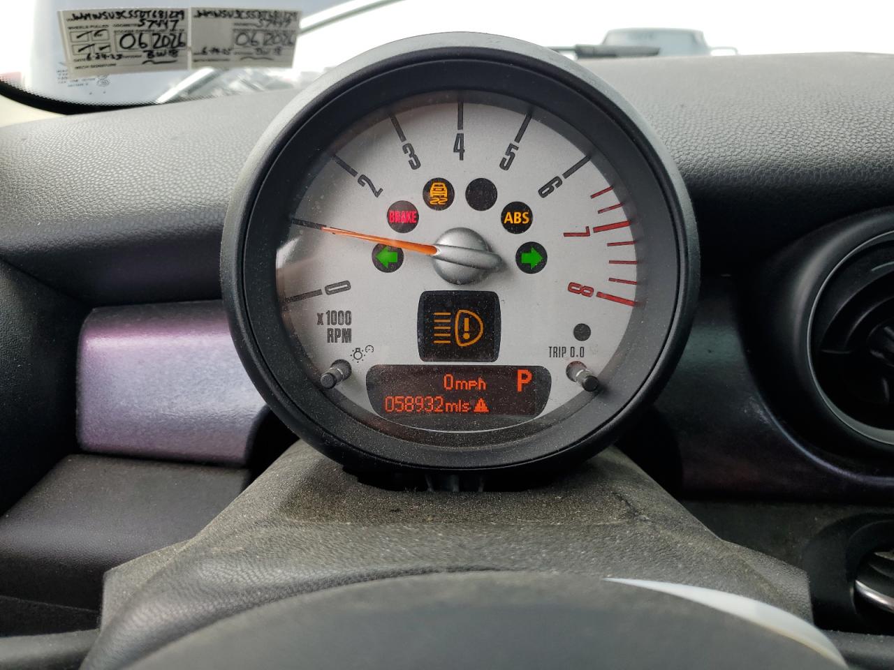 2013 Mini Cooper VIN: WMWSU3C55DT681229 Lot: 81660785