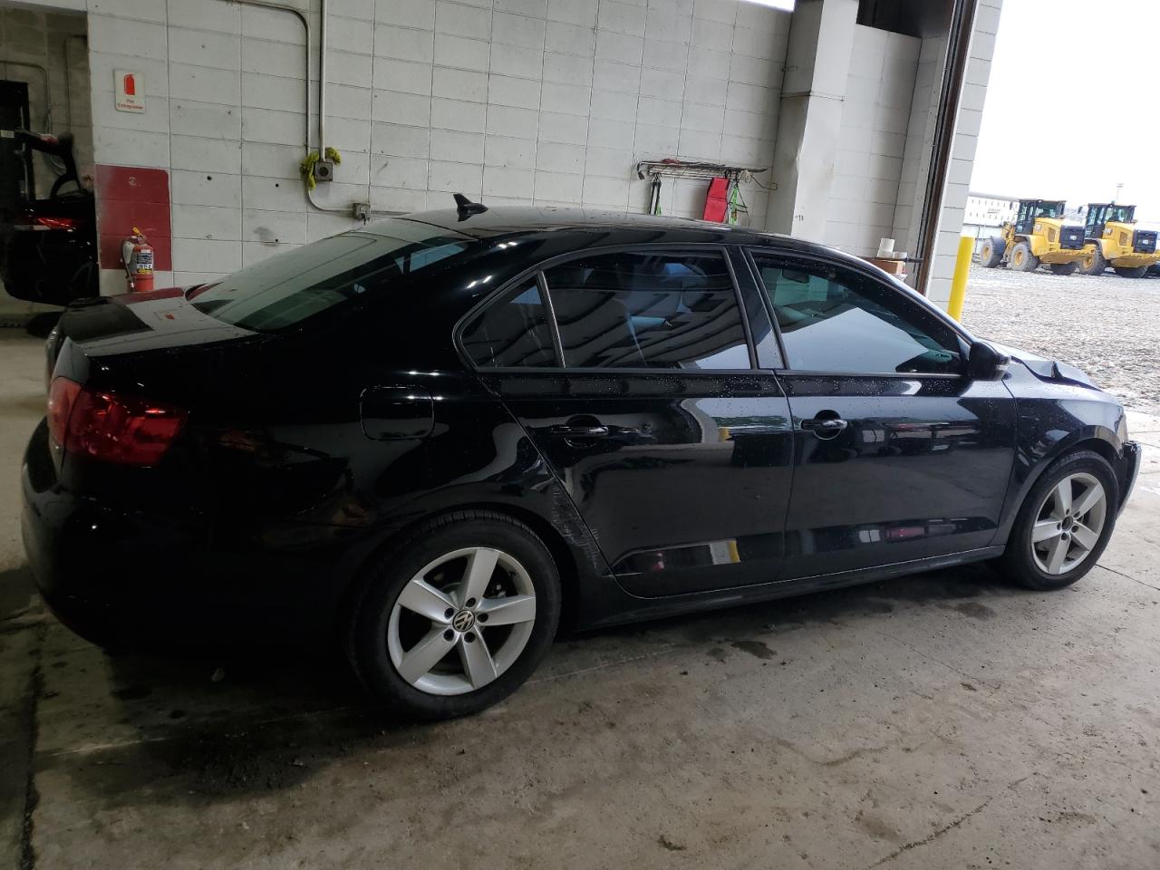 2012 Volkswagen Jetta Tdi black null diesel 3VWLL7AJ4CM386828 photo #4