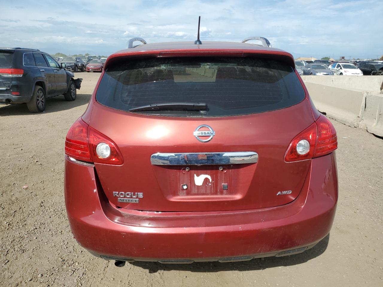 2014 Nissan Rogue Select S VIN: JN8AS5MV6EW715648 Lot: 71431925