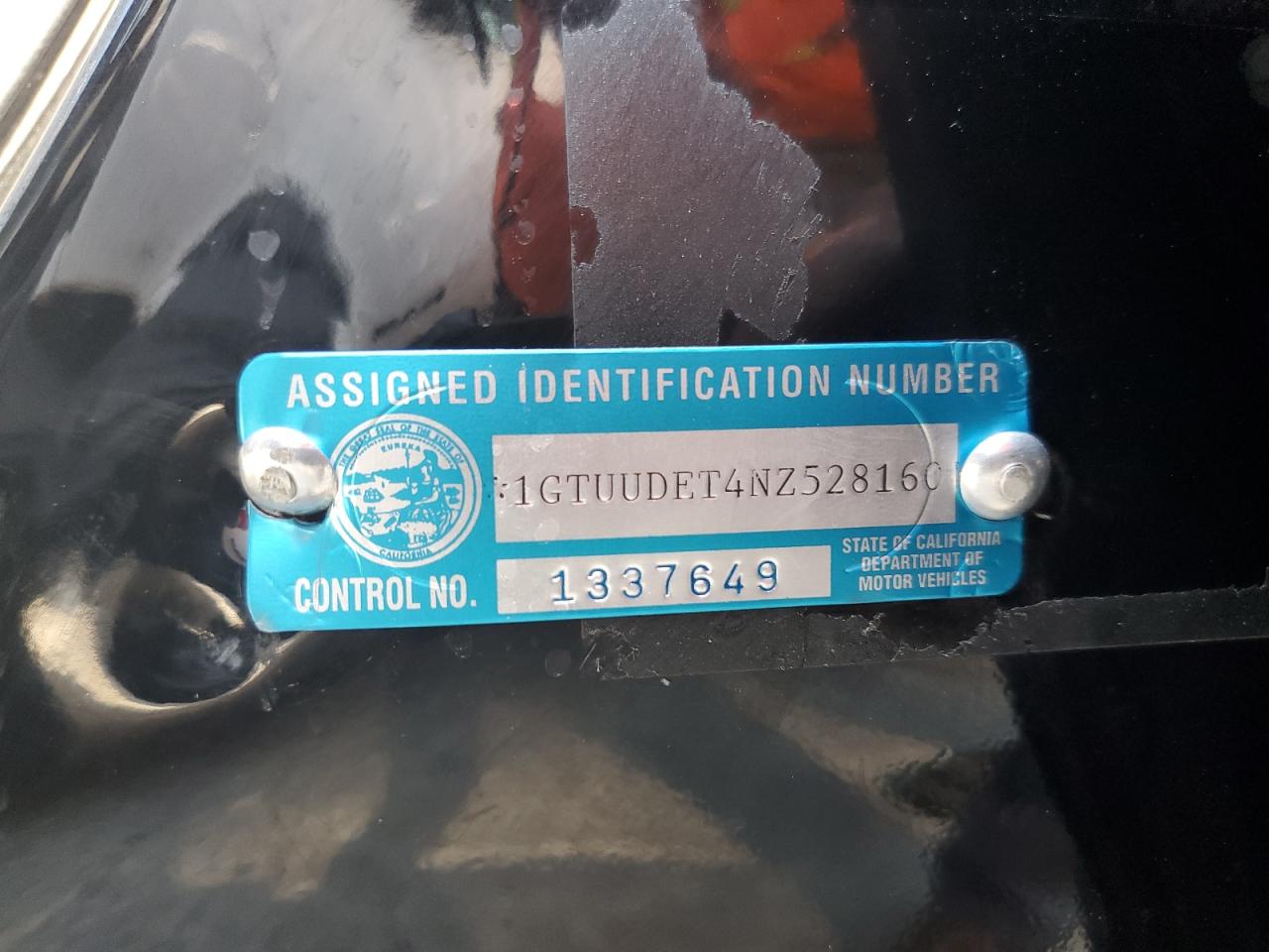 2022 GMC Sierra K1500 Slt VIN: 3GTUUFEL8PG215563 Lot: 87083464