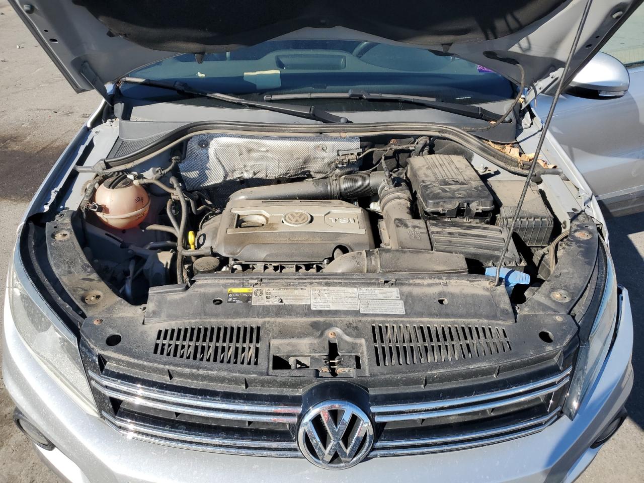 2014 Volkswagen Tiguan S VIN: WVGBV3AX9EW573681 Lot: 81641635