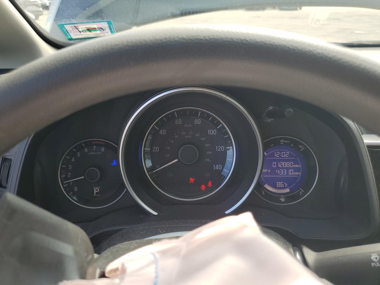 2019 Honda Fit Lx VIN: 3HGGK5H49KM727314 Lot: 80533375