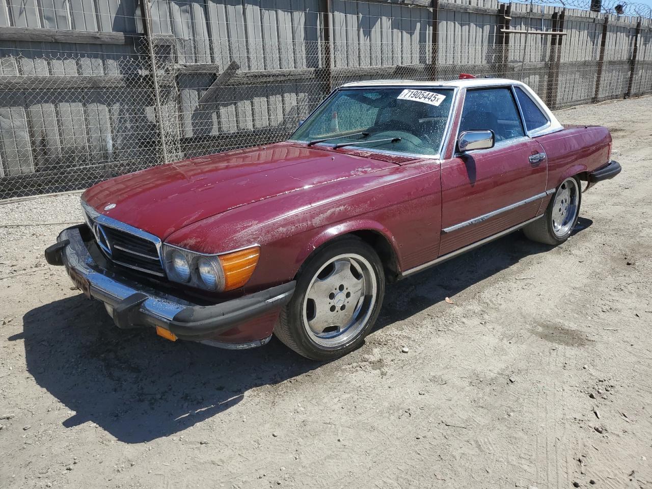 1986 Mercedes-Benz 560 Sl