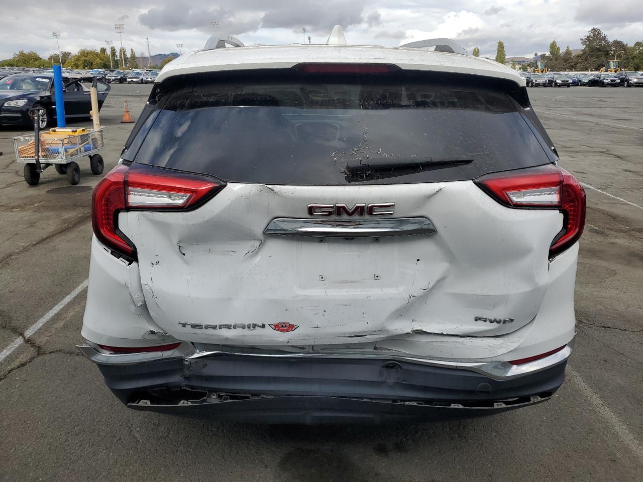 2022 GMC Terrain Slt VIN: 3GKALVEV4NL182751 Lot: 80168495