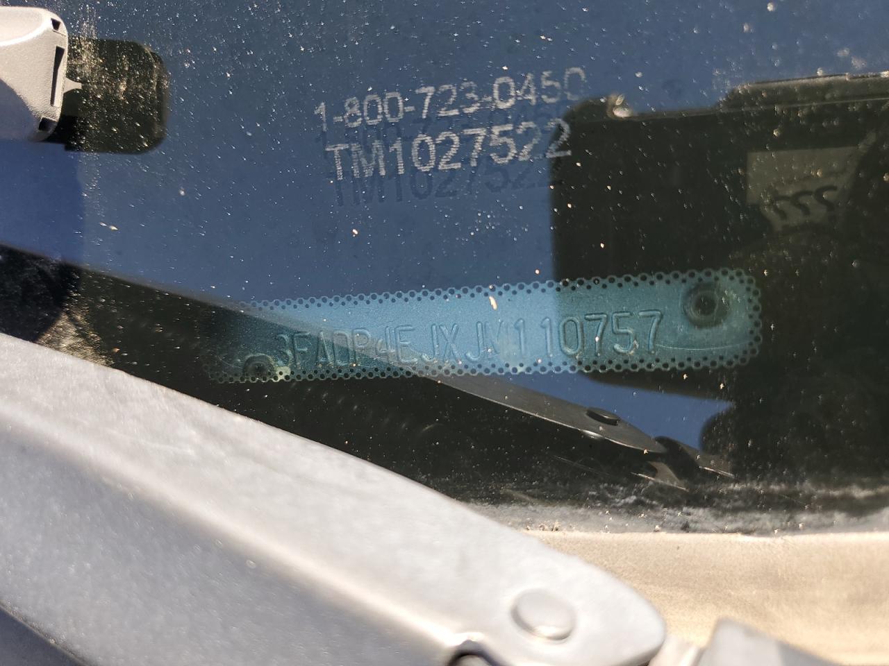 2018 Ford Fiesta Se VIN: 3FADP4EJXJM110757 Lot: 84055055