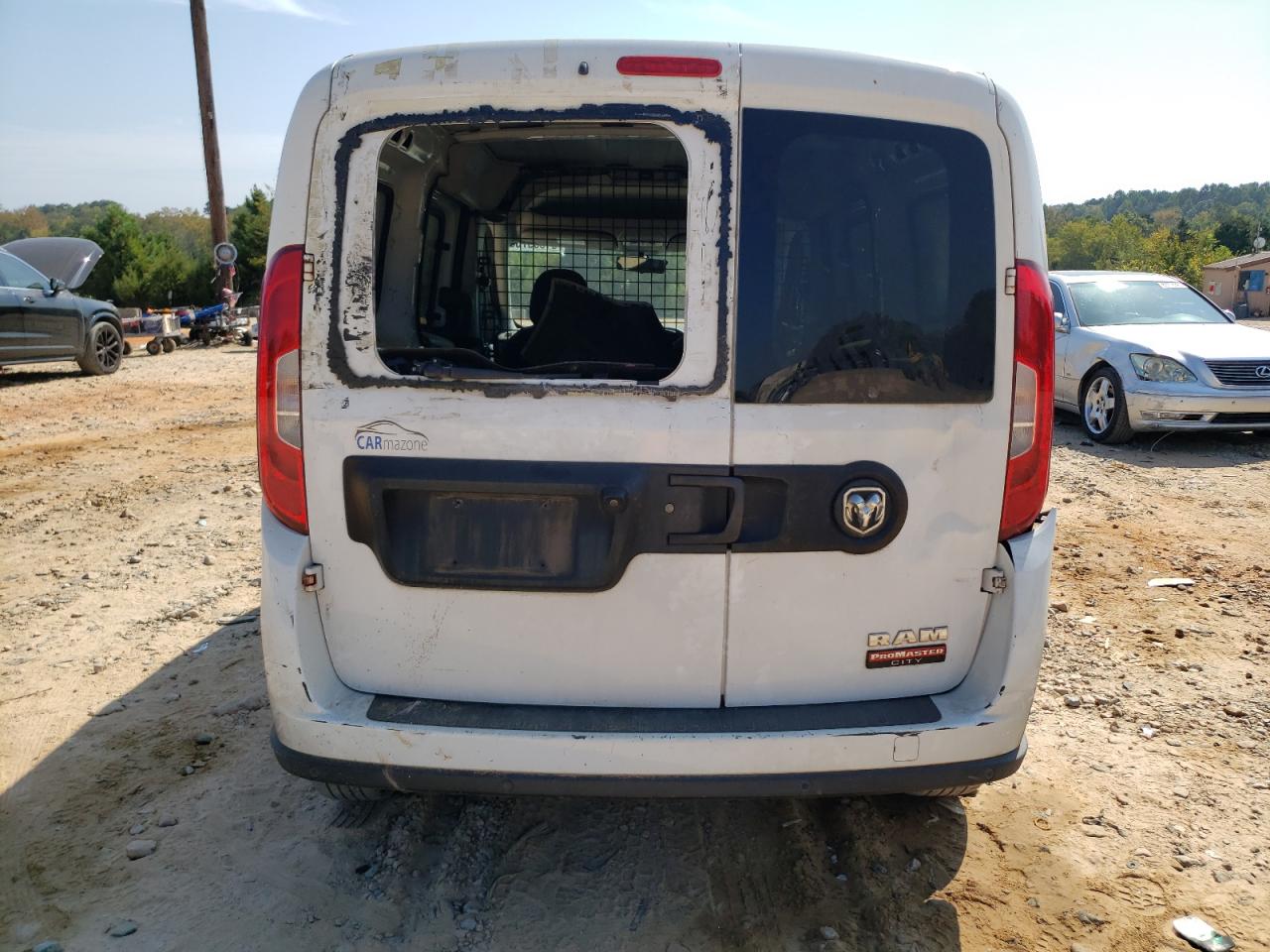 2017 Ram Promaster City Slt VIN: ZFBERFBBXH6E65610 Lot: 81589755