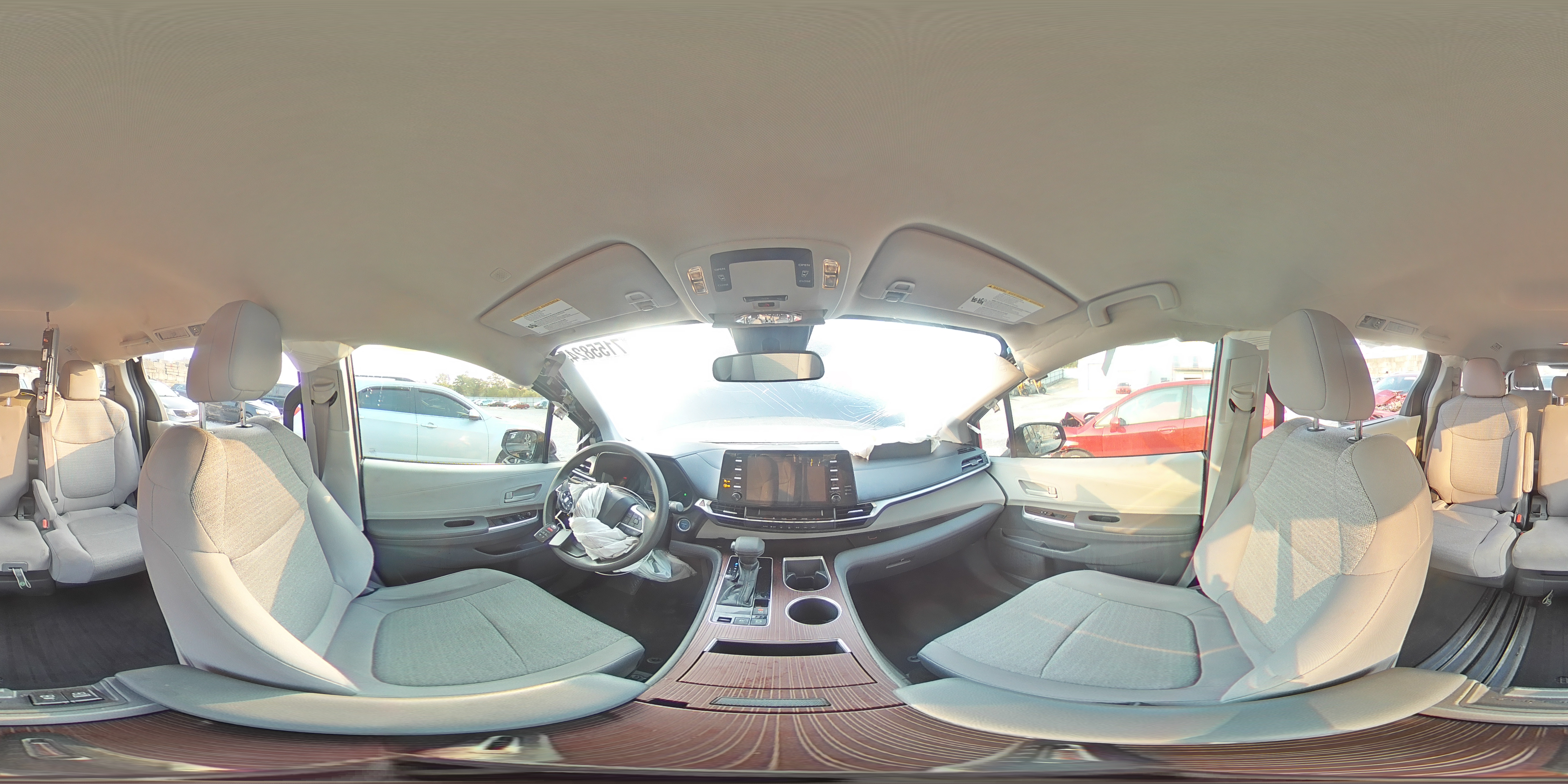 2021 Toyota Sienna Le VIN: 5TDKSKFC2MS019491 Lot: 71558245