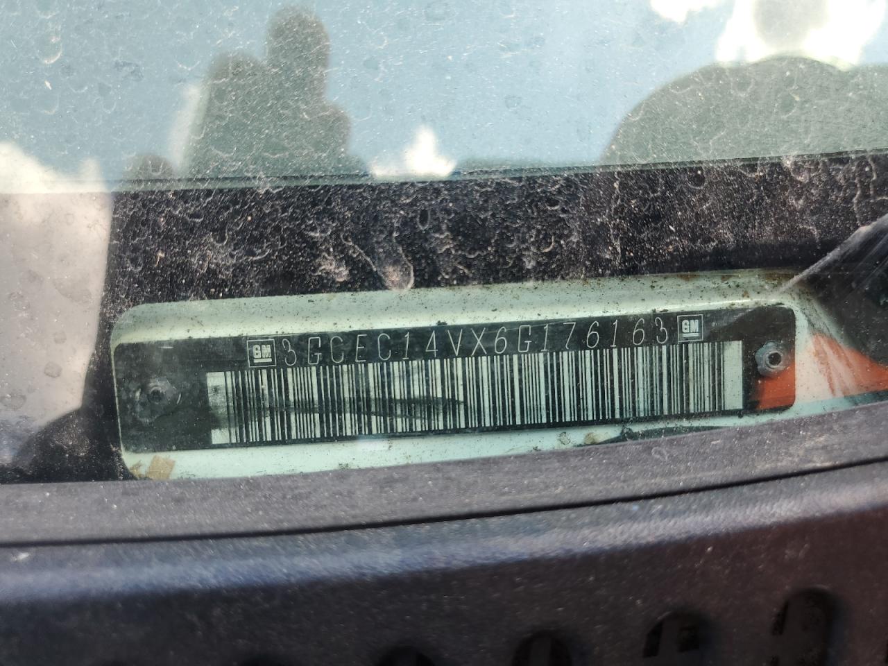 2006 Chevrolet Silverado C1500 VIN: 3GCEC14VX6G176163 Lot: 81548865
