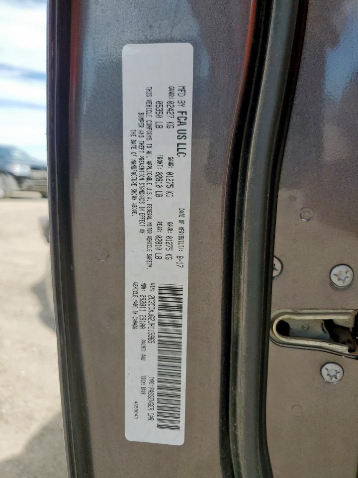2018 Dodge Charger Gt VIN: 2C3CDXJG2JH115965 Lot: 84042765