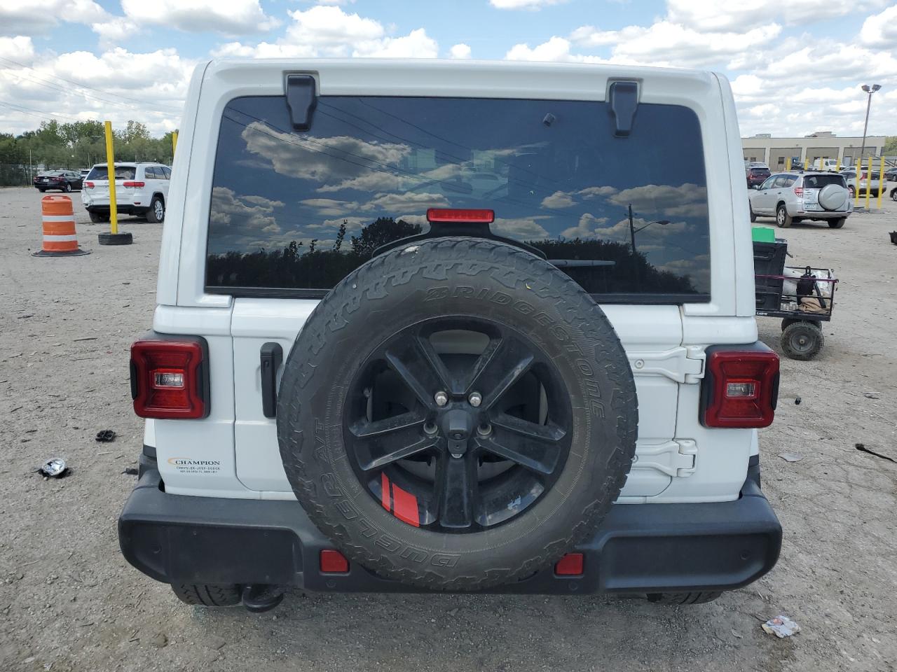 2021 Jeep Wrangler Unlimited Sahara VIN: 1C4HJXEN0MW741037 Lot: 71093245