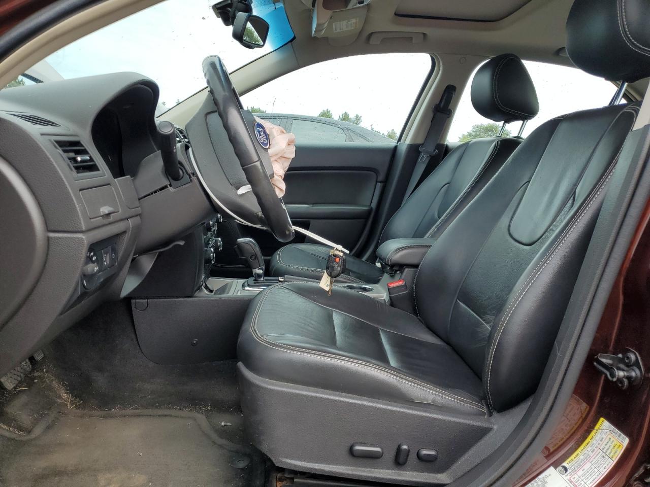 2012 Ford Fusion Sel VIN: 3FAHP0JA7CR217688 Lot: 81615965
