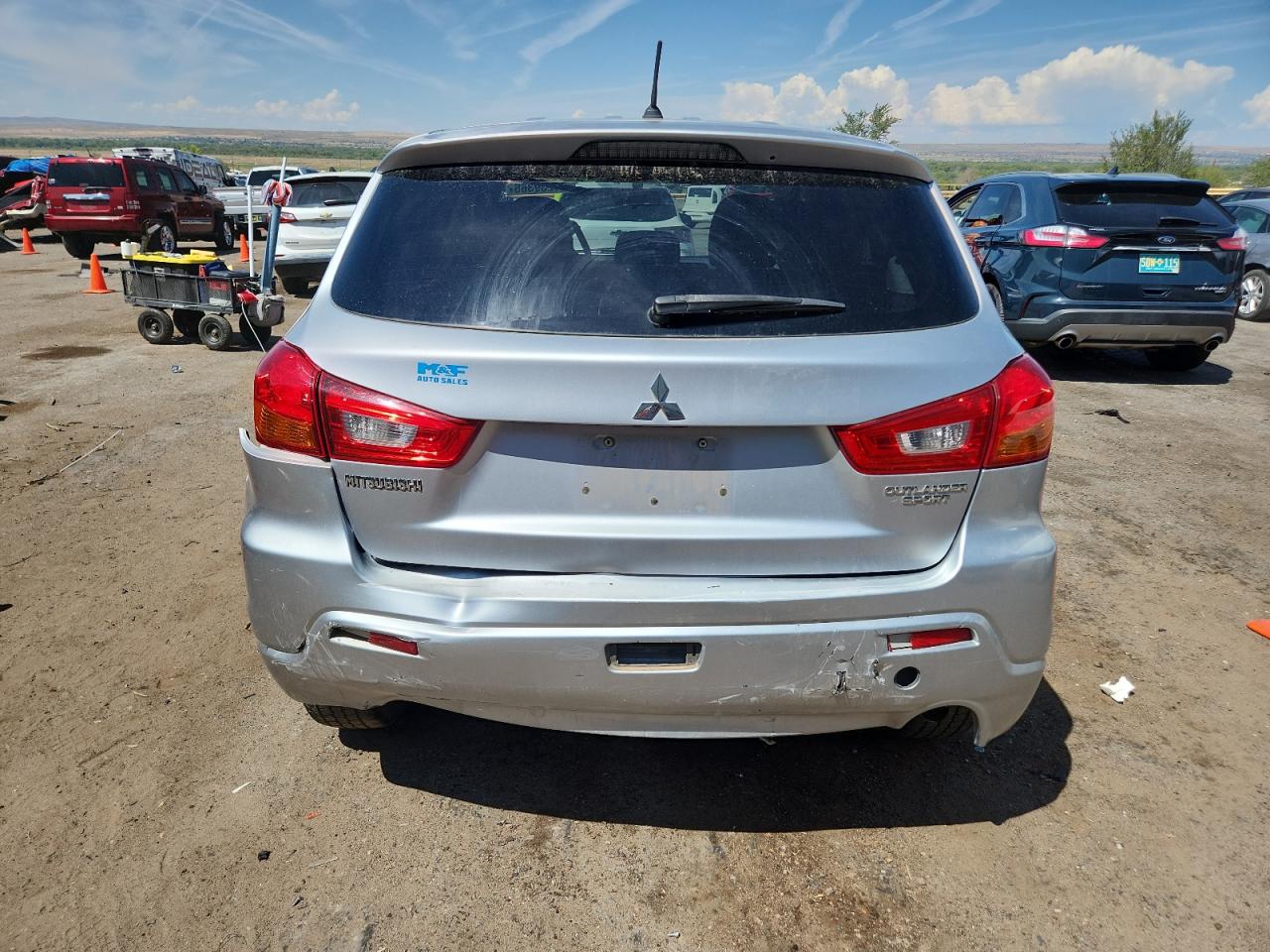 2011 Mitsubishi Outlander Sport Es VIN: JA4AP3AU9BZ004995 Lot: 71289365