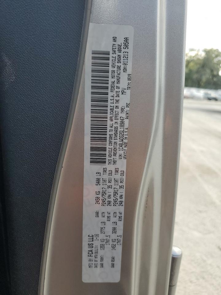 2016 Jeep Wrangler Unlimited Sport VIN: 1C4BJWDG2GL189047 Lot: 81699385