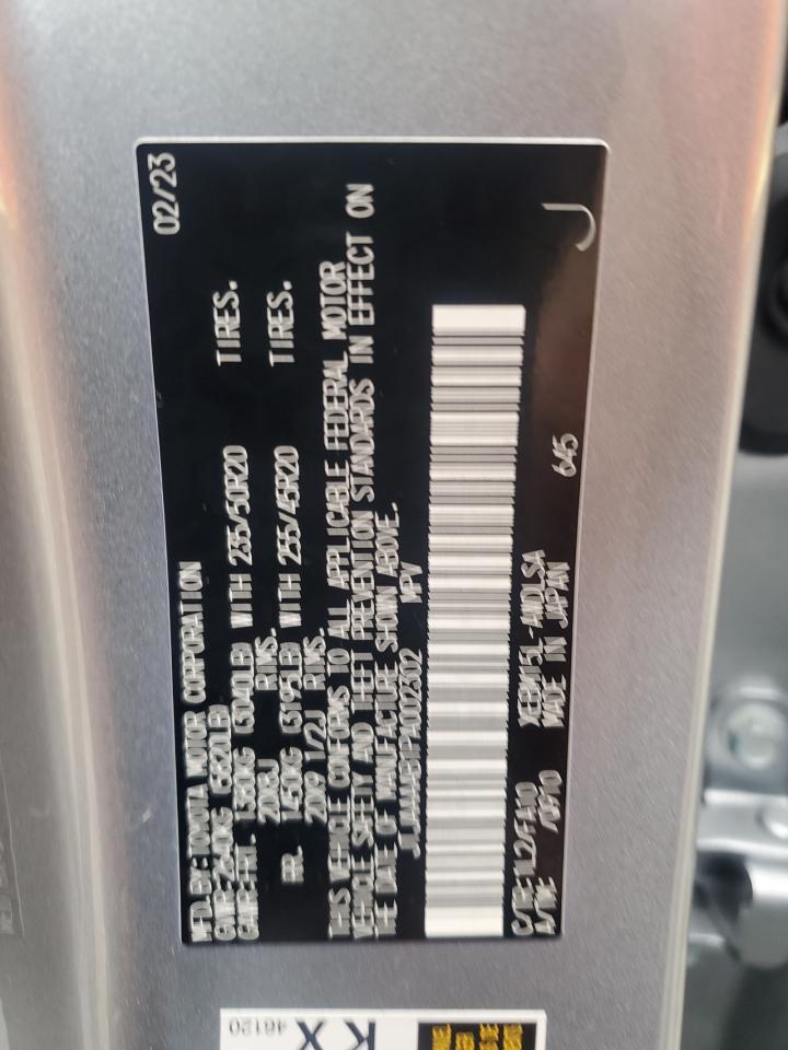 2023 Lexus Rz 450E VIN: JTJAAAAB1PA002302 Lot: 83944495