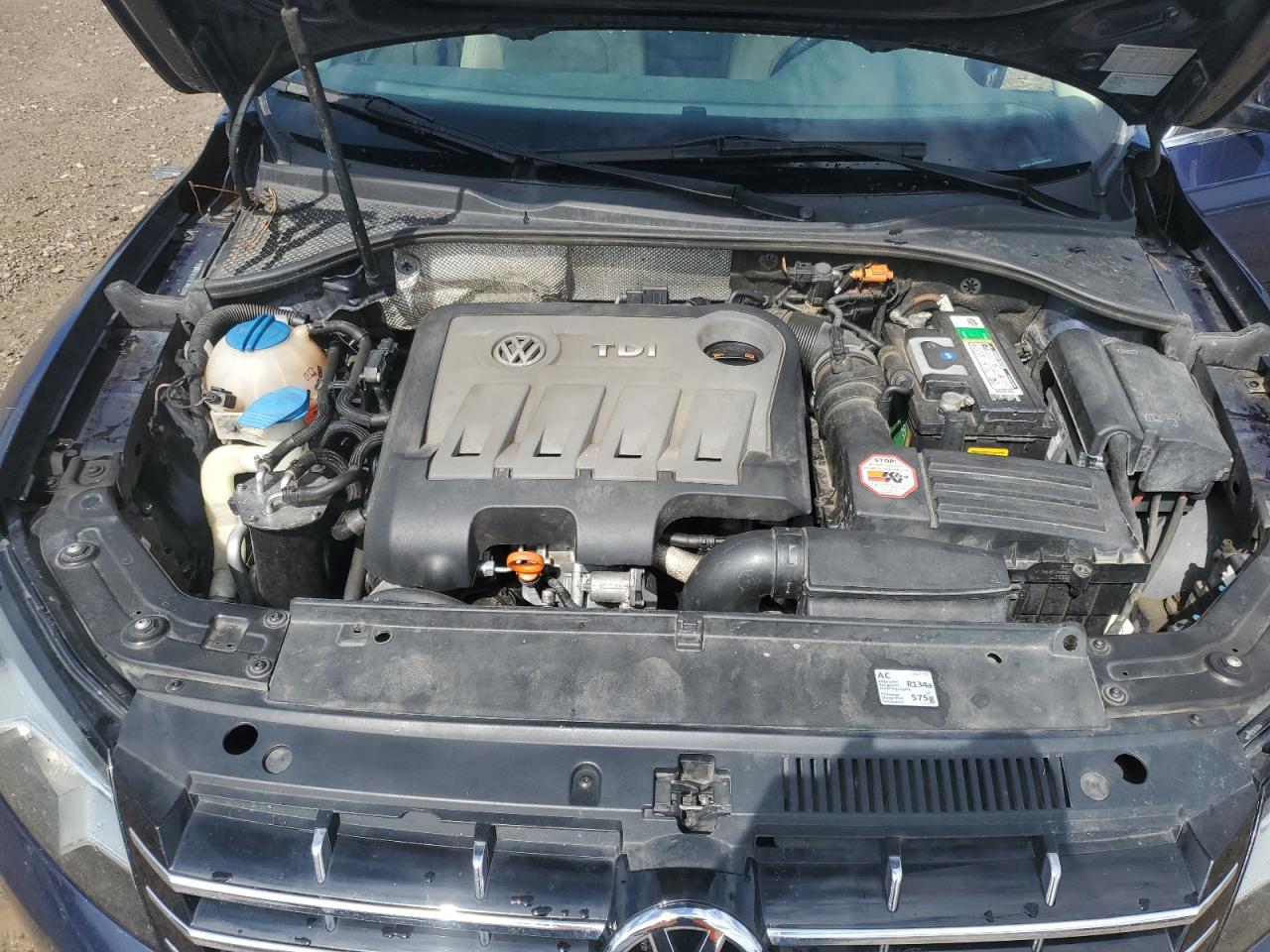 2013 Volkswagen Passat Sel VIN: 1VWCN7A37DC106298 Lot: 81647695