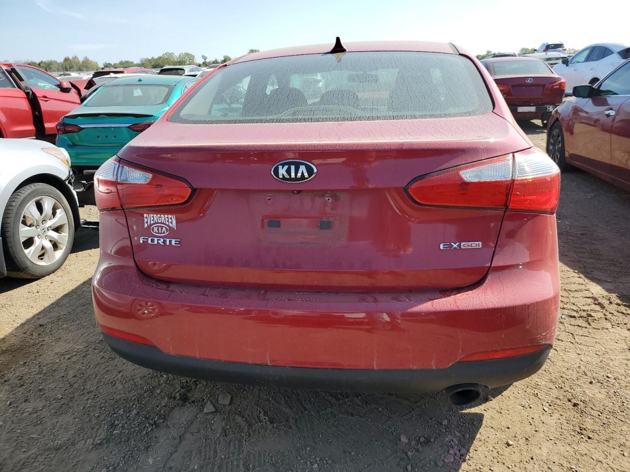 2014 Kia Forte Ex VIN: KNAFX4A80E5076567 Lot: 84399705