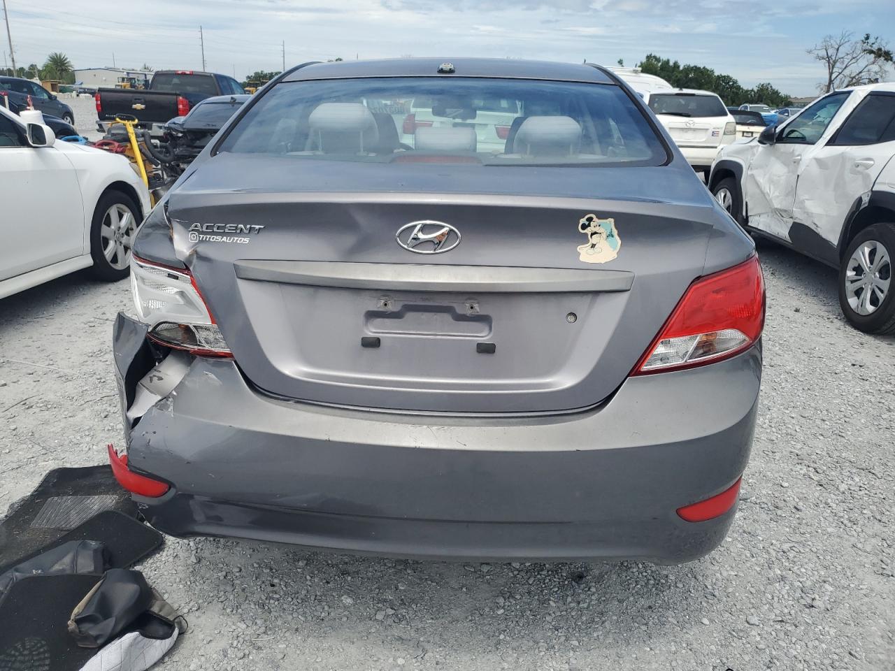 2015 Hyundai Accent Gls VIN: KMHCT4AE5FU818486 Lot: 80370725