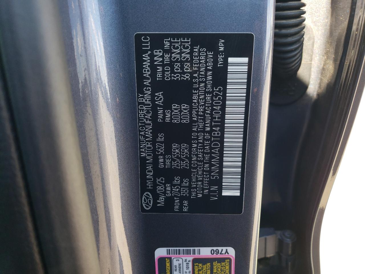 2026 Genesis Gv70 Base VIN: 5NMMADTB4TH040525 Lot: 71661785