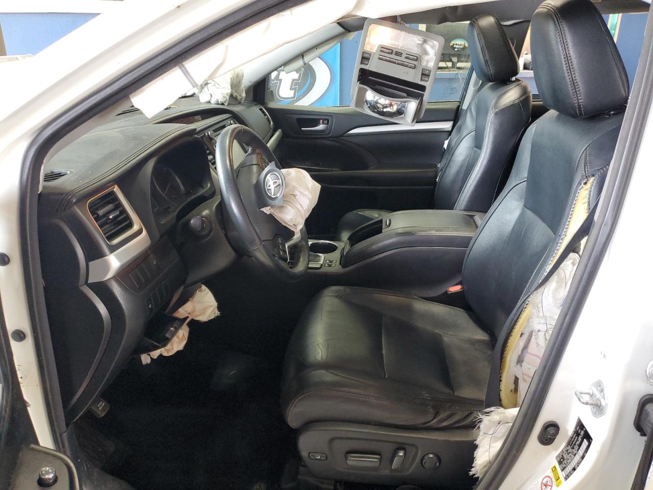 2016 Toyota Highlander Xle VIN: 5TDJKRFH9GS302667 Lot: 71476225