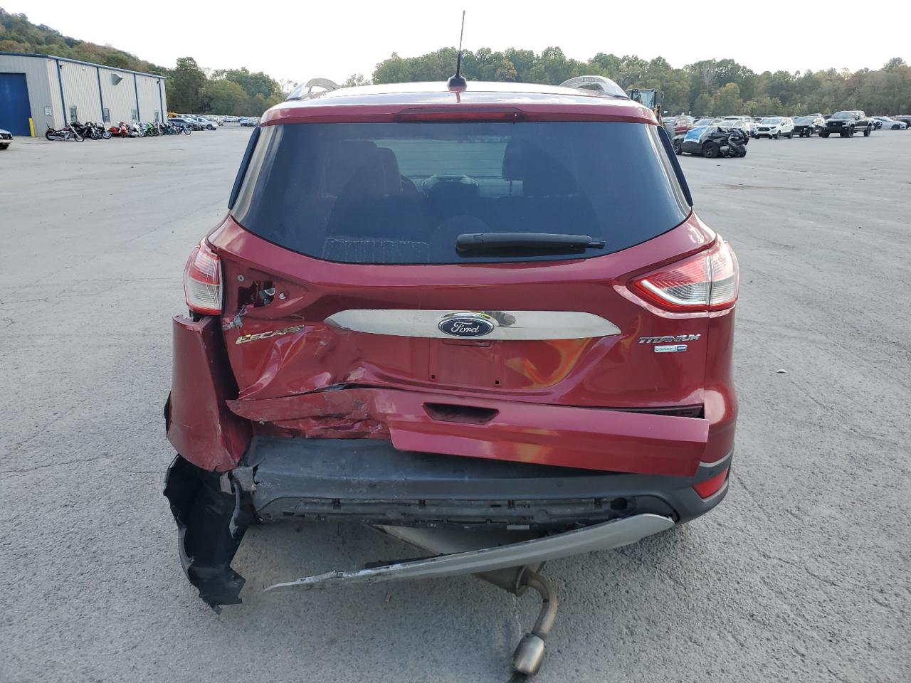 2015 Ford Escape Titanium VIN: 1FMCU9J98FUC67046 Lot: 80860005