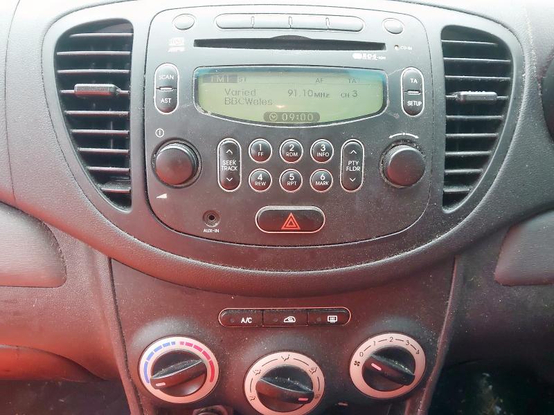 2010 HYUNDAI I10 COMFORT 