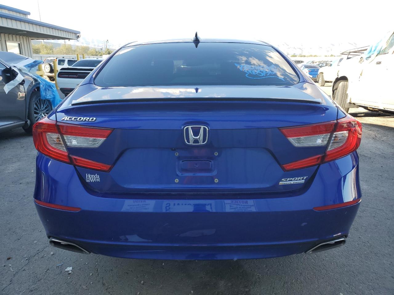 2022 Honda Accord Sport Se VIN: 1HGCV1F43NA056743 Lot: 81429595