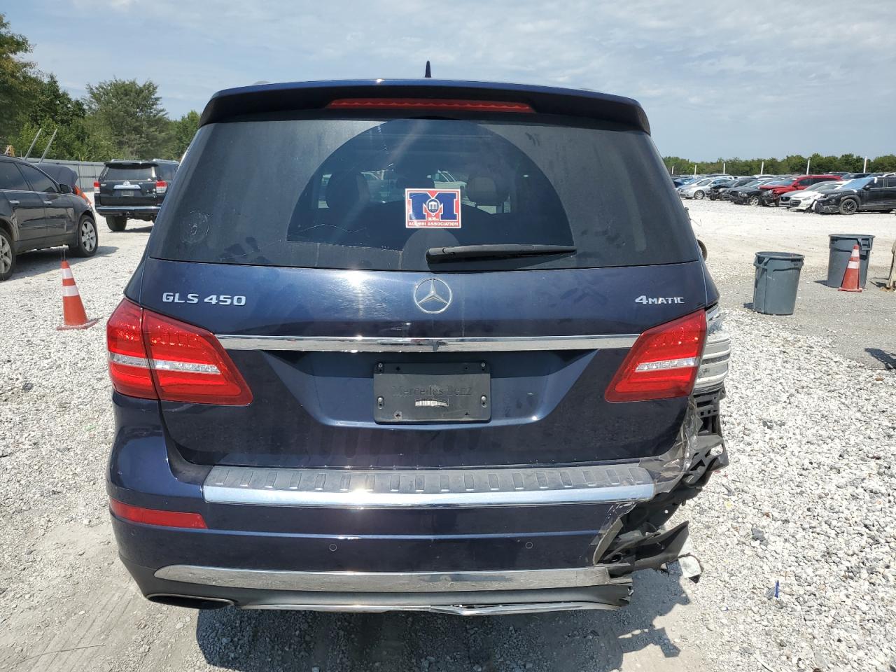 2018 Mercedes-Benz Gls 450 4Matic VIN: 4JGDF6EE6JB029866 Lot: 80119405