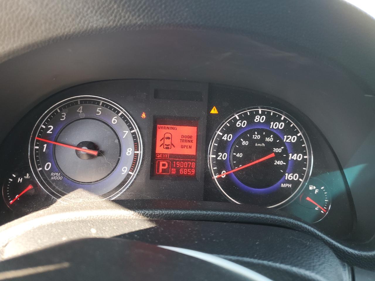 2008 Infiniti G35 VIN: JNKBV61E88M216706 Lot: 81903385