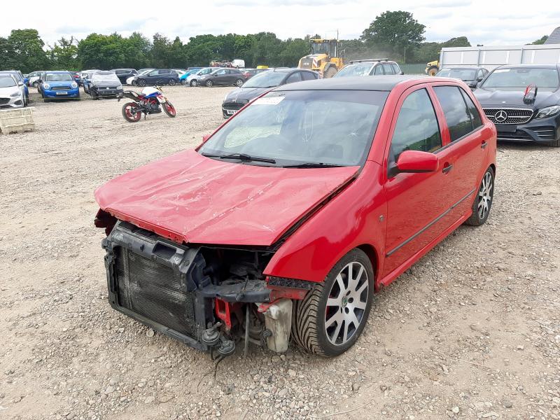 2004 SKODA FABIA VRS  for sale at Copart COLCHESTER