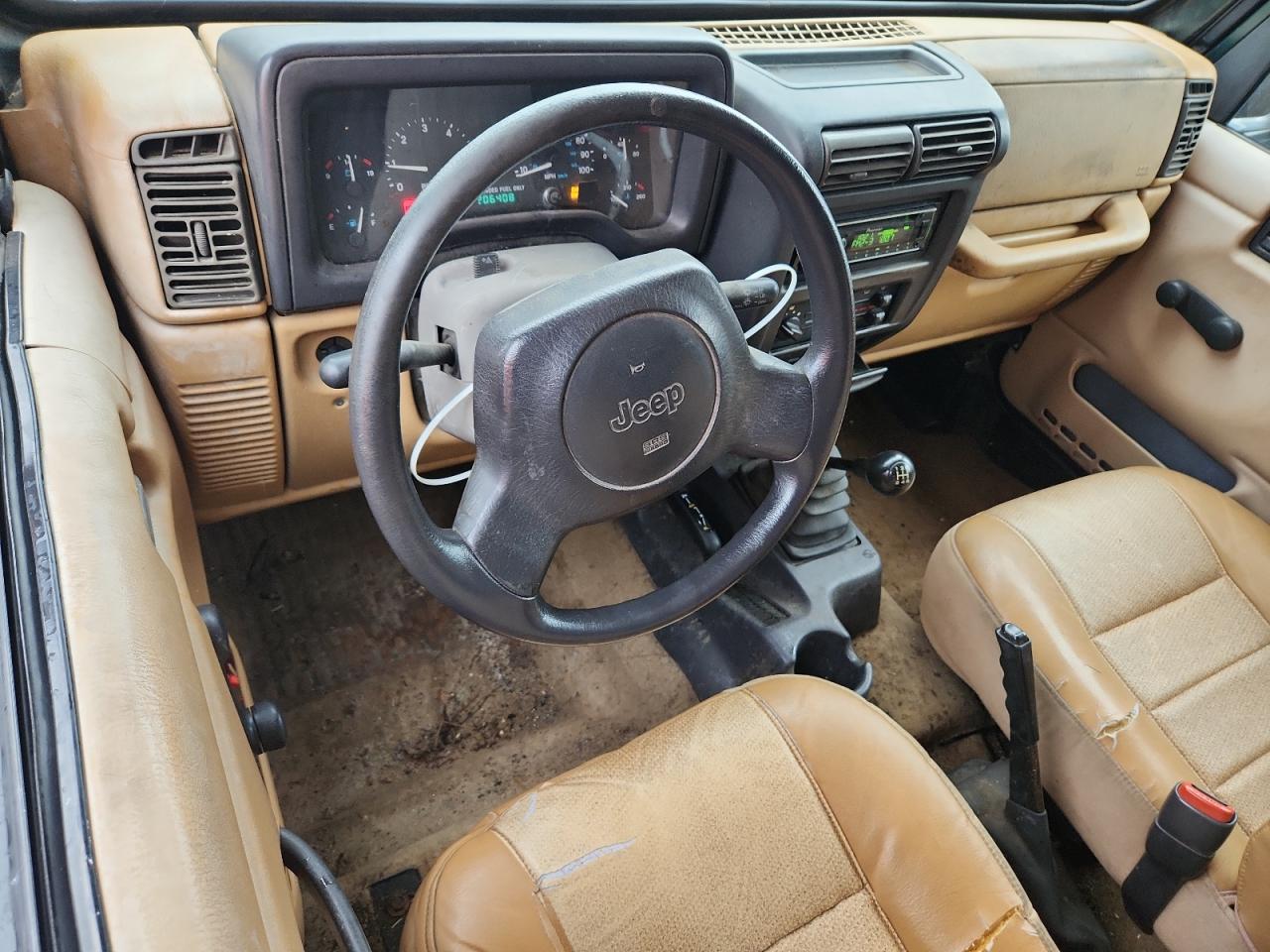 1997 Jeep Wrangler / Tj Se VIN: 1J4FY29P3VP474693 Lot: 80686825