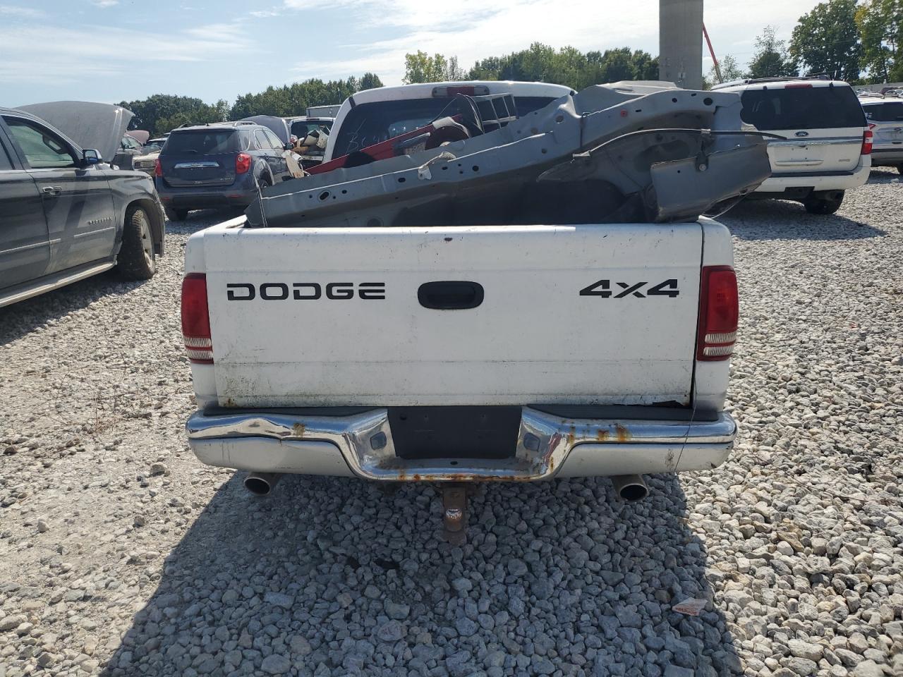 2002 Dodge Dakota Quad Slt VIN: 1B7HG48N92S604756 Lot: 71068125