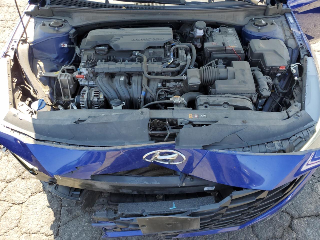 2022 Hyundai Elantra Sel VIN: KMHLM4AG8NU261005 Lot: 80701115