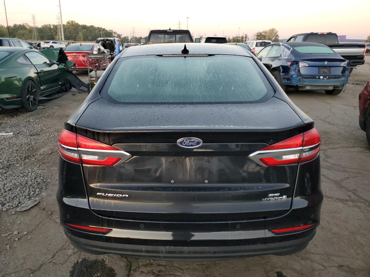 2019 Ford Fusion Se VIN: 3FA6P0LU2KR197900 Lot: 84212755