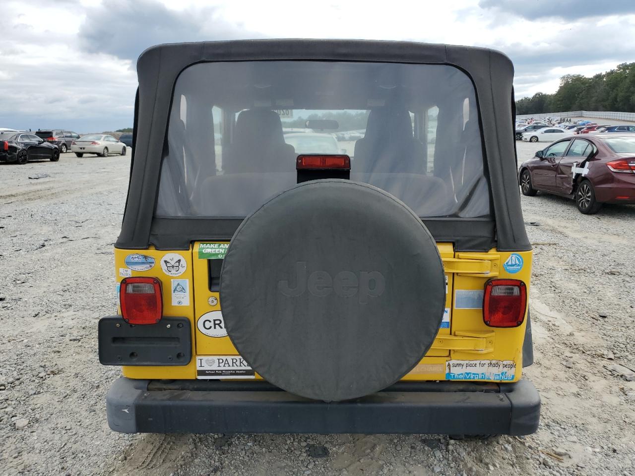 2004 Jeep Wrangler X VIN: 1J4FA39SX4P746458 Lot: 82058225