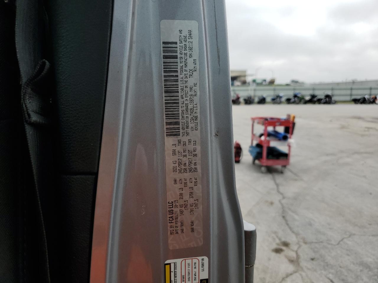 2020 Jeep Gladiator Sport VIN: 1C6HJTAG9LL159719 Lot: 71632035