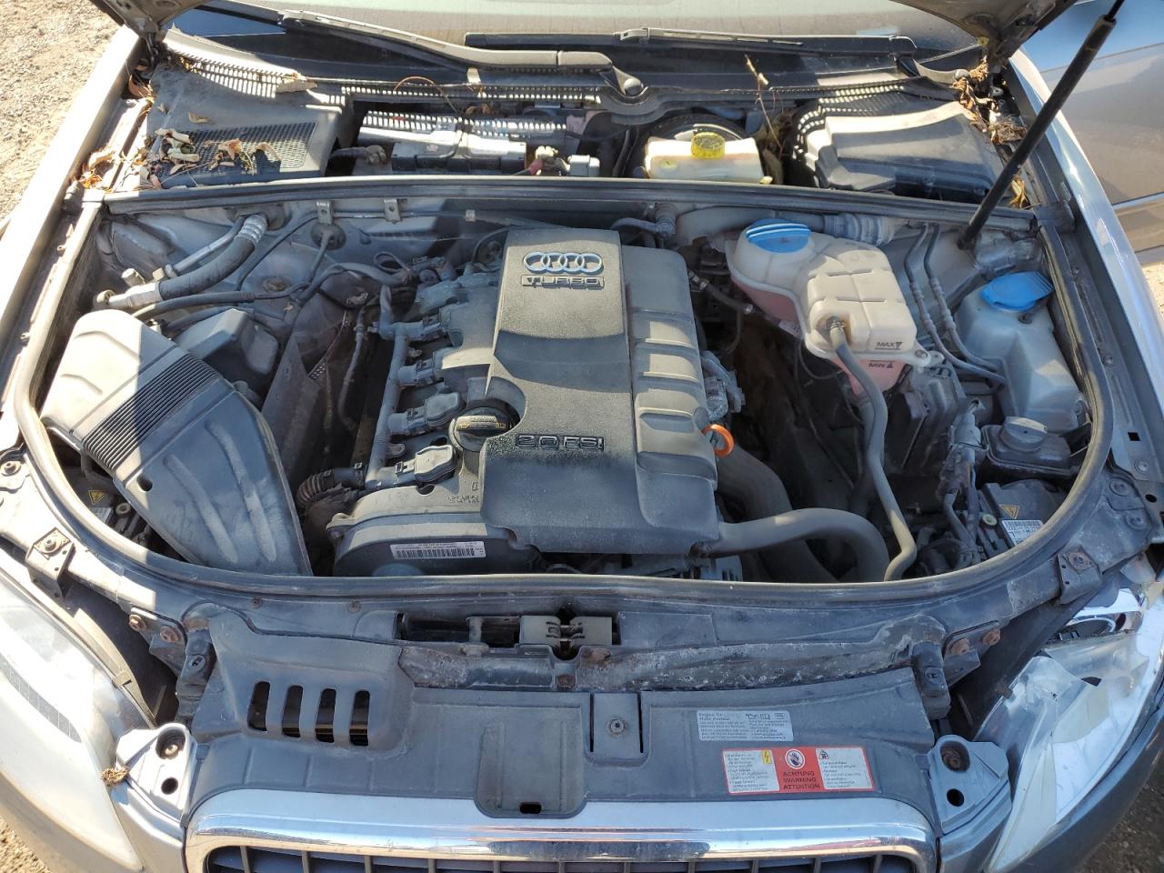 2008 Audi A4 2.0T Quattro VIN: WAUDF68E78A086414 Lot: 80849045