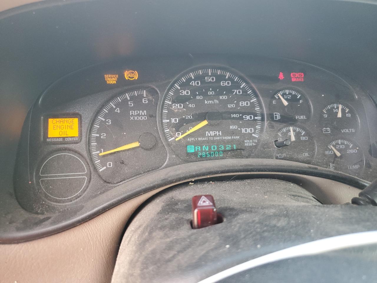 2001 Chevrolet Tahoe K1500 VIN: 1GNEK13T41J101699 Lot: 80453265