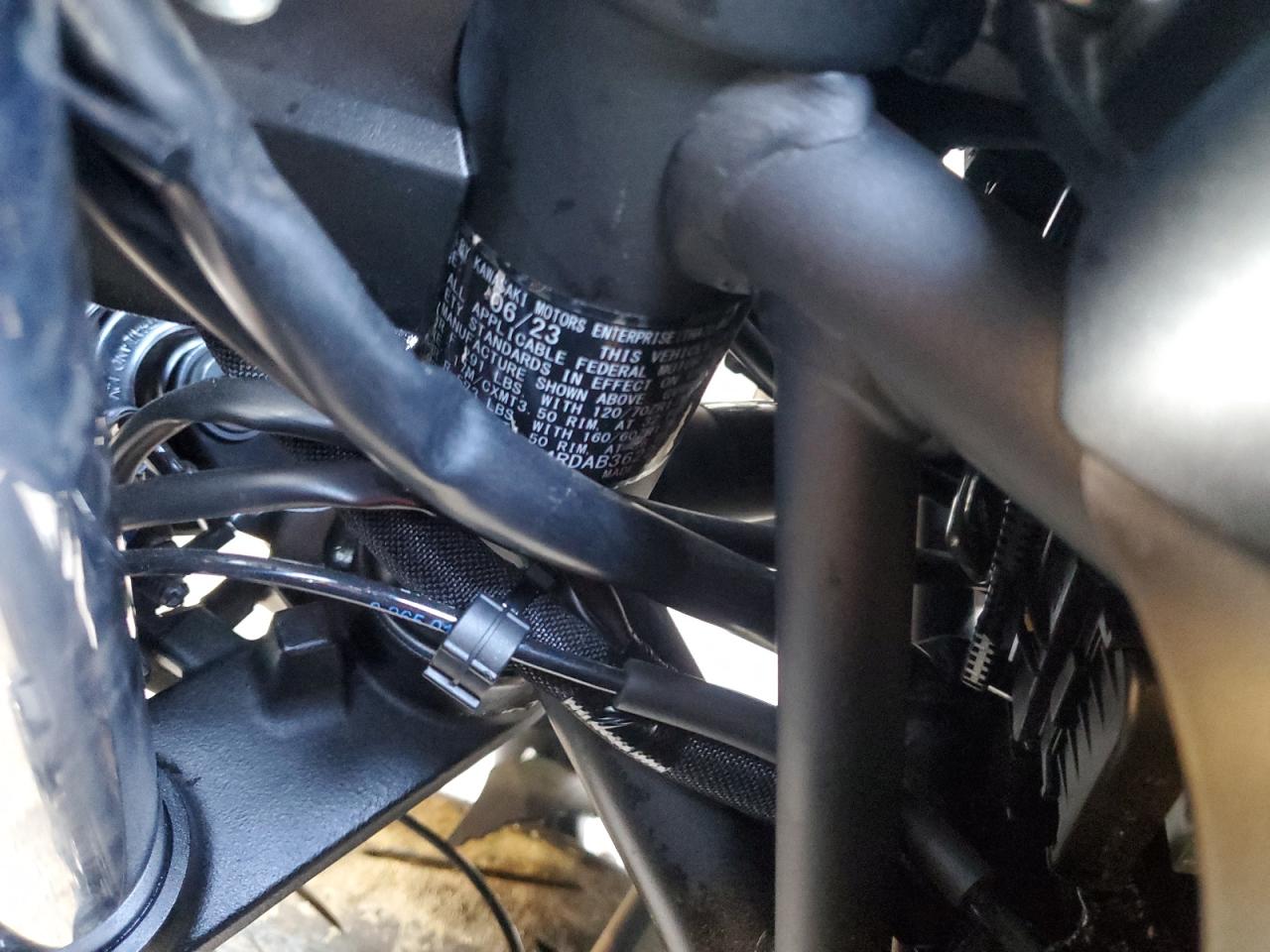 2024 Kawasaki Ex650 P VIN: ML5EXEP14RDAB3622 Lot: 81309745