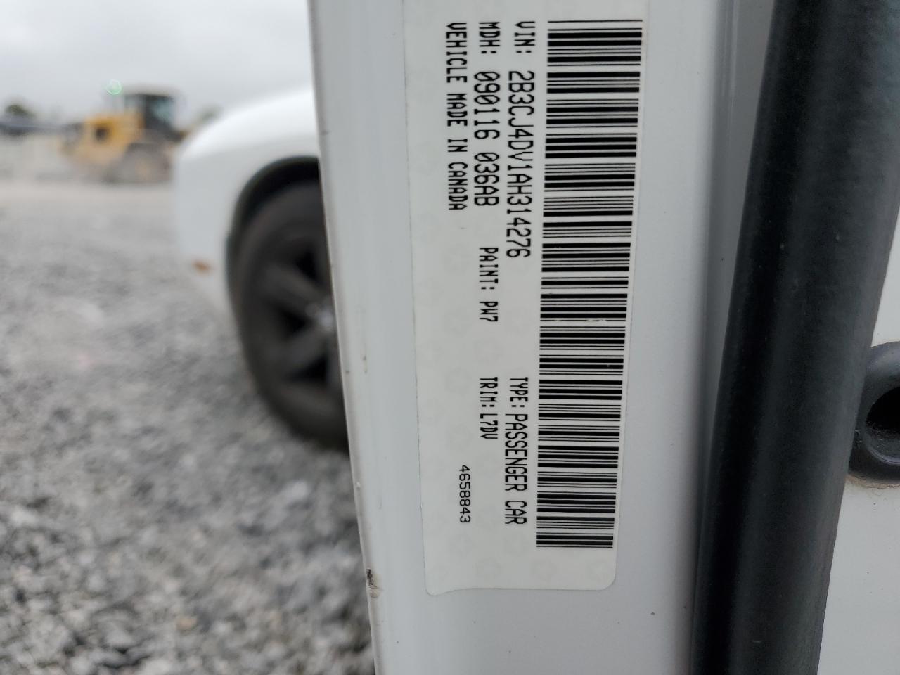 2010 Dodge Challenger Se VIN: 2B3CJ4DV1AH314276 Lot: 84459155